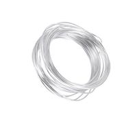 DECORNIJIA DIY Bendable Aluminum Wire Silver for Doll Skeletons Armature Wire for Crafting Flower Shelf Support Bonsai Modeling Rust Resistant Soft Metal for Manual DIY Projects