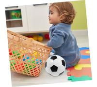 DECORNIJIA DIY Graffiti Signature Soccer Ball for Lightweight White Plastic Ball for Indoor Outdoor Play for Autographs Creative Drawing Party Favors and Mini Soccer Games