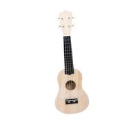 DECORNIJIA DIY Wooden Ukulele Kit for Creative Musical with Smooth Surface Practical DIY Graffiti Guitar Craft Supplies for Early Music Learning and Education