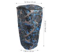 DECORNIJIA Djembe Carrying Case Oxford Cloth Drum Bag with Double Layer Protection and Breathable Shoulder Strap for Musicians