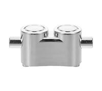 DECORNIJIA Double-sided 3.5cm Drum Lug Metal Snare Drum Compatible with Snare Replacement Part for Percussion Use