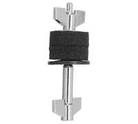 DECORNIJIA Drum Cymbal Stacker Double Layer Mounting Arm Compact Cymbal Stand Attachment for Drum Kit Hardware Accessory for Percussion Set