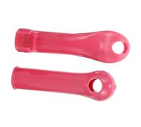 DECORNIJIA Dustpan Handle Grip Replacement Push Broom Handle Grip Plastic Cleaning Tool Accessories Set for Sweeper and Broom - Easy Assembly Storage Stylish Design Daily Housekeeping Use