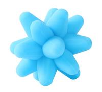 DECORNIJIA Elastic Silicone Muscle Fitness Ball for Deep Tissue Massage Trigger Point Therapy and Stress Relief Dense Core Fascia Roller for Neck Foot Spine and Full Body Muscle Relaxation