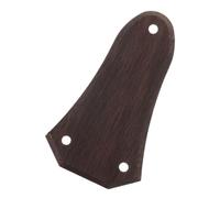 DECORNIJIA Electric Guitar Truss Rod Cover Plate Wood Guitar Adjustment Rod Cover Longterm Protection Easy to Install Coffee Colour