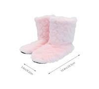 DECORNIJIA Fall Winter Floor Boots Soft Thickened Indoor Slippers Non-Slip Sole Suitable for Dance and Home
