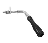 DECORNIJIA Fireplace Door Handle Replacement Kit Heat Resistant Pull Handle for Stove Boiler and Fire Pit Metal Stove Door Assembly for Easy Repair