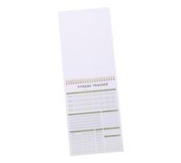 DECORNIJIA Fitness Journal Workout Planner Notebook for Daily Agenda and Progress Tracking Compact Habit-forming Gym Diary for Women Exercise and Self-improvement