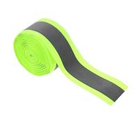 DECORNIJIA Fluorescent Green Sew Reflective Tape Meters High Visibility Safety Fabric Strip for Clothing Traffic Warning Sewing Craft Nighttime Attention Enhancer
