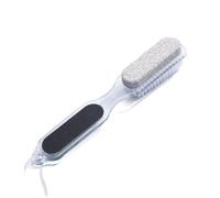 DECORNIJIA Foot Care Tool with Pumice Stone Nail Brush and Foot File for Callus Reduction Exfoliation and Smoother Skin Ergonomic Design for Easy Dead Skin Removal and Pedicure at Home