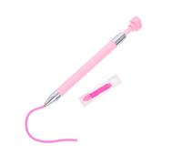 DECORNIJIA Gem Drill Pen Rotating Dotting Tool for Nail Art and Gemstone Craft Diy with Wax Refill