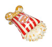 DECORNIJIA Giant Inflatable Popcorn Balloon Large Standing Foil Balloon for Birthday Party Decoration Stable Upright Design with Quick Inflation for Carnival Movie Night Halloween Backdrop