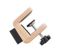 DECORNIJIA Guitar Neck Cradle Support Rack for Maintenance Neck Rest Pad for Acoustic Electric Bass Guitars Desk Side Clamp Holder for Repair and Protection