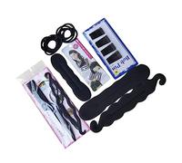 DECORNIJIA Hair Braiding Tools Hair Bun Maker for Girls Including Bun Maker and for Easy Braid Machine Use at Home Salon
