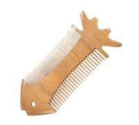 DECORNIJIA Hand Made Plastic Double-sided Comb with Comfortable Massage and Headache Relief Features, Creative Elegant Appearance for Styling and Detangling Hair