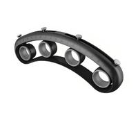 DECORNIJIA Hand Strengthener Trainer Guitar Finger Expansion Tool Adjustable Stretch Function Made of Abs Silicone and Stainless Steel for Practice Anytime, Anywhere
