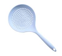 DECORNIJIA Heat Resistant Silicone Slotted Spoon with Integrated Design for Hot Pot Cooking and Frying Nonstick Soft Silicone Strainer Spoon for Noodles Dumplings and Food Serving Kitchen