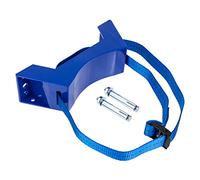 DECORNIJIA Heavy-Duty Gas Cylinder Bracket with Retention Strap Wall-Mounted Design Made of Sturdy Abs and Polypropylene , Easy to Install with Screws for Propane and Nitrogen Tanks