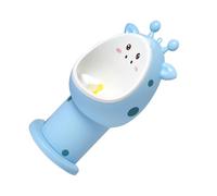 DECORNIJIA Height Boys Urinal with Pinwheel Target Portable Potty Training Toilet for Anti-Splash Design with Detachable Seat and Hanging Hook Blue Training Urinal for Bathroom Use