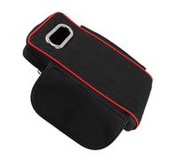 DECORNIJIA Heightened Car Armrest Cover with Tissue Box Holder Leather Console Cushion for Comfortable Elbow Support Ergonomic Car Seat Armrest Pad for Vehicle Interior Protection and Storage