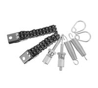 DECORNIJIA High-tension Kick Drum Pedal Spring with Double Chain Drive Cam Tensioner Screws for Bass Drum Enhanced Rebound and Smooth Response for Performance and Practice