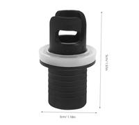 DECORNIJIA Inflatable Valve Adapter for Kayak Air Valve Replacement Efficient Screw in Connector for Electric Manual Foot Pumps Compatible with Paddle Boards Water Trampolines Gym Mats