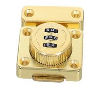 DECORNIJIA Keyless Combination Lock for Cabinets and Zinc Alloy Password Lock with Installation Versatile Anti-Theft Security for Wardrobes and Furniture Storage
