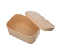 DECORNIJIA Kraft Paper Box for Diy Crafting Paint Storage Box and Christmas Packaging Round Cardboard Design for Art Supplies and Creative Projects