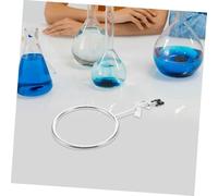 DECORNIJIA Laboratory Support Stand with Retort Ring Clamp for Chemistry and Physics Labs Iron Test Tube Holder Ring Stable and Versatile Lab Equipment Holder for Secure Experimental