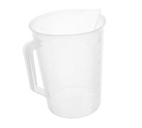 DECORNIJIA Large Capacity Oil Measuring Cup Household Graduated Jug with Scale Lightweight Pitcher for Multi-Purpose Fluid Measurement and Conversion