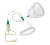 DECORNIJIA Large Massage Cups Set for Back and Neck Circulation Boost Vacuum Cupping Therapy for Home Use