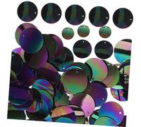 DECORNIJIA Large Round PVC Sequins for Crafts Sewing Accessories DIY Clothing Decoration Mixed Colors Comfortable Touch Easy to Sew