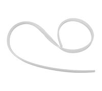 DECORNIJIA LED Strip Diffuser Channel with U Shape PVC Cover for Heat Dissipation and Glare Reduction, Elegant Modern Design for Office and Work Zones, White Linear Light Moulding