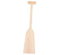 DECORNIJIA Lightweight Wooden Paddle River Boating Oar with Comfort Grip for Canoeing Kayaking and Outdoor Water Sports