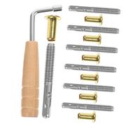 DECORNIJIA Lyre Harp Tuning Tool with Pins and Wrench Professional Musical Instrument Part for Precise String Fixing and Quick Reliable Lyre Accessories Kit for Enthusiasts