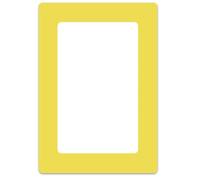 DECORNIJIA Magnetic Photo Frame Stickers Home Decoration for Refrigerator 5pcs Pvc Material, Rollable and Bendable Design Assorted Colours Random Color