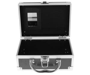 DECORNIJIA Makeup Organizer Case Aluminum Alloy Travel Cosmetic Box with Easy Organization and Sturdy Design for-The-Go Beauty Storage