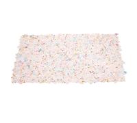 DECORNIJIA Manicure Cushion Nail Art Mat for Table with Sequins Glitter Hand Rest Pad Comfortable Wrist Support for Professional Nail Tech and Salon Use