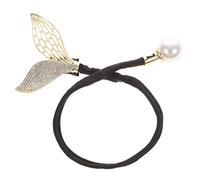 DECORNIJIA Mermaid Hair Bun Maker Pearl and Zircon Twist Clip Hair Accessories Lightweight for Women and Girls Accessory