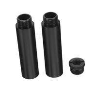 DECORNIJIA Mic Stand Extension Kit Metal Microphone Extension Rods with Adapter for Live Streaming and Recording Mic Arm Tubes