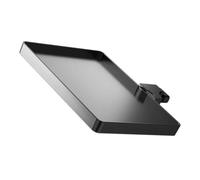 DECORNIJIA Mic Stand Tray for Phone Microphone Holder Multi-functional Utility Tray for Live Streaming and Recording Black Stable Non-slip Design