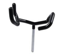 DECORNIJIA Microphone with Metal and Plastic Construction Boom Pole Holder Stand Secure Grip Head Fits Boom Pole in Fixed Position for Audio-visual Equipment Recording