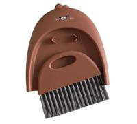 DECORNIJIA Mini Broom Dustpan Set for Cleaning Desktop Cartoon Mini Broom and Dustpan Portable Sweeping Countertop Brush and Adorable Cleaning