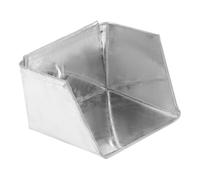 DECORNIJIA Mini Iron Dustpan Compact Metal Dust Pan for Office Table Desktop Use Small Rust Resistant Garbage Dustpan with Smooth Edges Portable Cleaning Tool for Home and Workspace