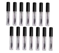 DECORNIJIA Mini Refillable Mascara Tubes with Wand and Funnel Lightweight DIY Mascara Bottles with Tight-sealing Black Caps Portable Growth Containers for Women