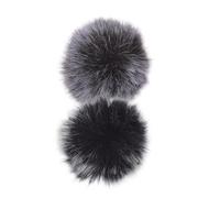 DECORNIJIA Mini Wireless Lavalier Microphone Wind Muff 2Pcs Furry Protective Covers Noise Reduction for Field Recording and Interviews
