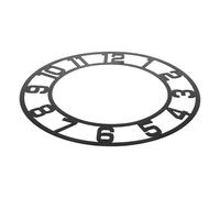 DECORNIJIA Mirror Surface Wall Sticker Clock with Roman Numerals Round Acrylic Mirror Wall Decal for Living Room and Hotel Entryway Frameless Design 25Cm Diameter