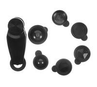 DECORNIJIA Mobile Phone Camera Lens Kit with Telephoto Wide Angle Macro Fisheye Lenses High Definition Glass Easy Attachment for Enhanced Photography