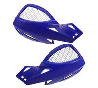 DECORNIJIA Motorcycle Handlebar Shield Windproof Protector Blue for Winter Riding Compatible with Multiple Motorbike Models Streamlined Design Reduces Wind Drag and Enhances Stability