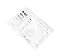 DECORNIJIA Multi-functional Inspection Measuring Ruler for Precise Crack Detection, Film Thickness Gauge and Card Centering Grading Tool for Trading Card and Concrete Monitoring